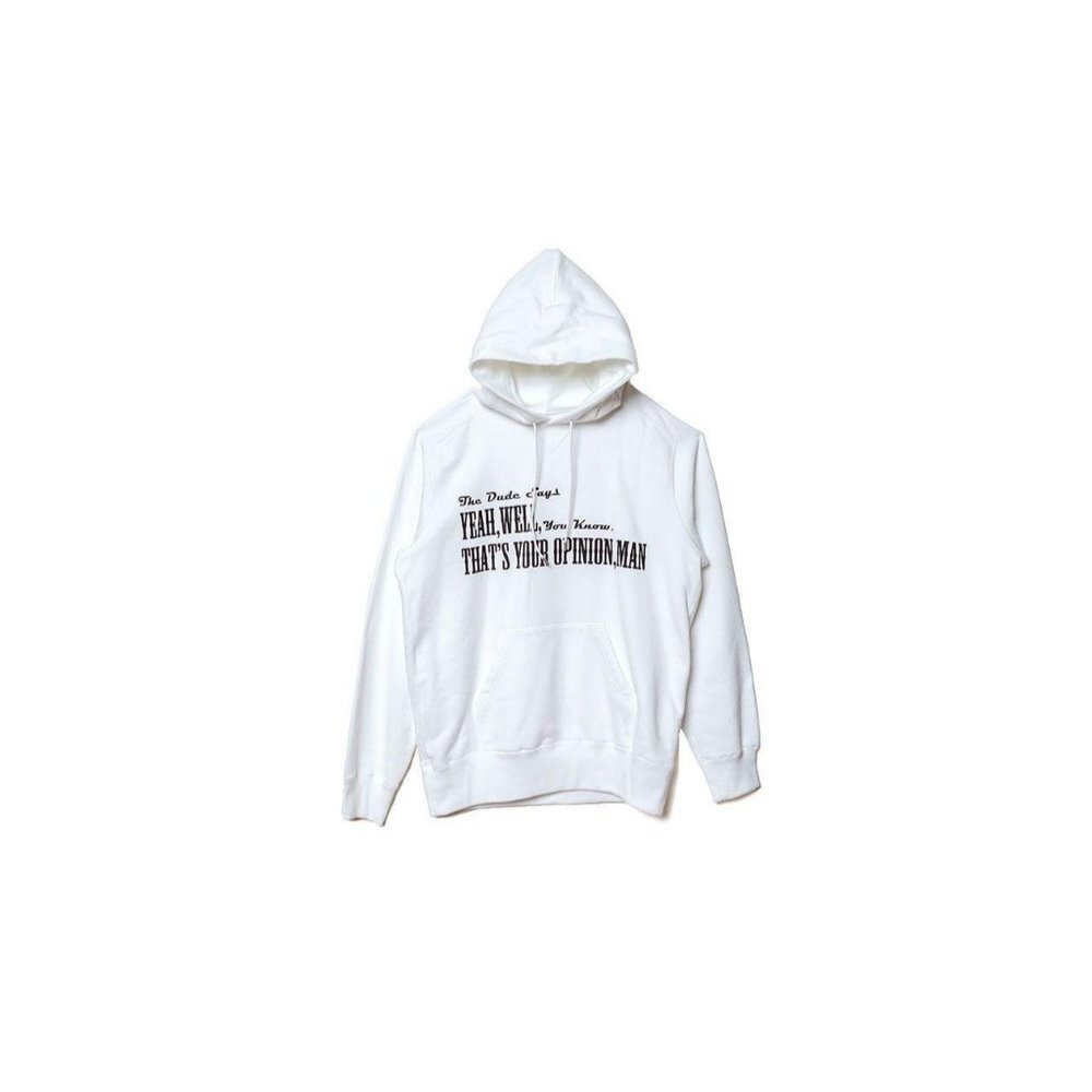 NWT Sacai The Big Lebowski Graphic-Heavy SS20 Capsule Collection Hoodie White ne